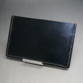 セドウィック社製ブライドルレザーのブラック色のカードケース-1-3