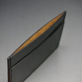セドウィック社製ブライドルレザーのブラック色のカードケース-1-7