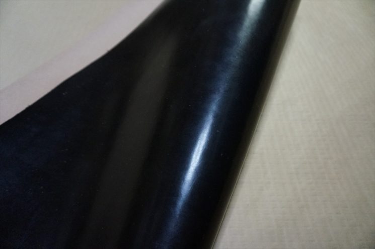 セドウィック社製ブライドルレザーのチョコ色の1.0mm厚-1-1
