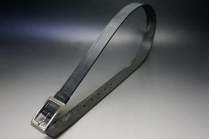 クレイトン社製ブライドルレザーのブラック色のベルト(30mm/cs/sサイズ)-1-1