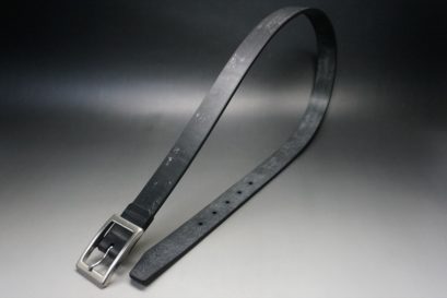 グレードレザー社製ブライドルレザーのブラック色のベルト(30mm/cs/mサイズ)-1-1