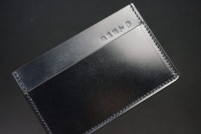 新喜皮革社製オイルコードバンのカードケース