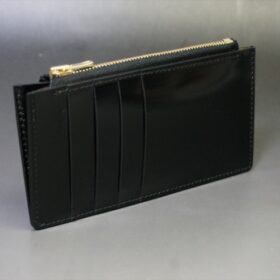 スマホサイズのコードバンミニ財布