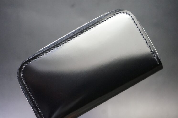宮内産業社製顔料仕上げコードバンのミニ財布