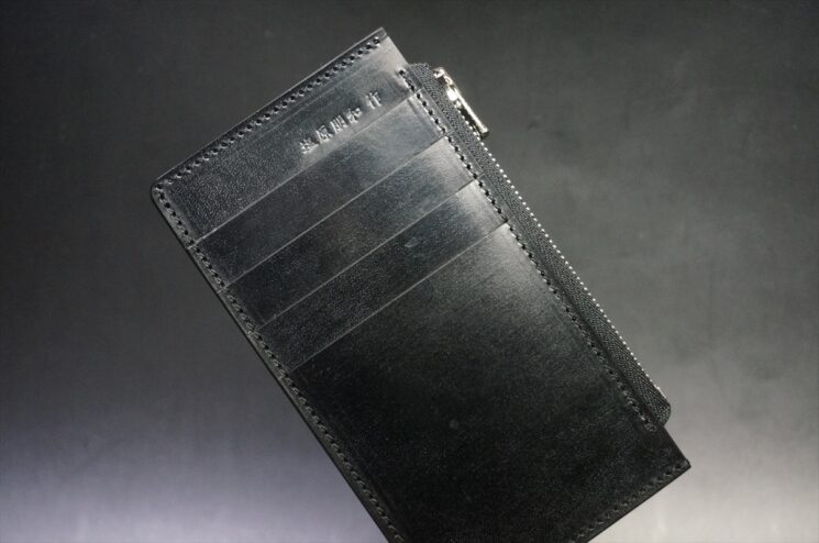 ブライドルレザーのミニ財布