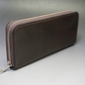 コードバン 長財布(ホーウィン社/#8色/金具：シルバー色) - 画像 (2)