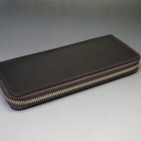 コードバン 長財布(ホーウィン社/#8色/金具：シルバー色) - 画像 (5)