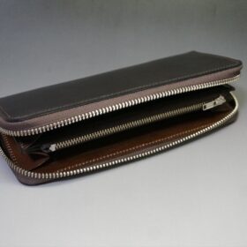 コードバン 長財布(ホーウィン社/#8色/金具：シルバー色) - 画像 (6)