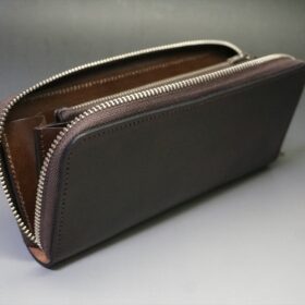 コードバン 長財布(ホーウィン社/#8色/金具：シルバー色) - 画像 (8)