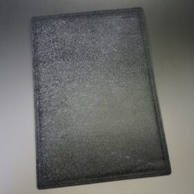 ブライドルレザー 床革バインダー(セドウィック社/ブラック色/金具:シルバー色） - 画像 (8)