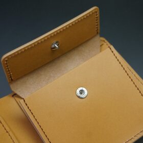 完売御礼！コードバン 二つ折り財布(ホーウィン社/バーボン色/小銭入れ付きタイプ) - 画像 (9)