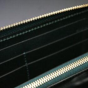 完売御礼！コードバン 長財布(ホーウィン社/グリーン色) - 画像 (12)