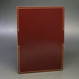 コードバン 名刺入れ(新喜皮革/顔料仕上げ/バーガンディ色) - 画像 (5)