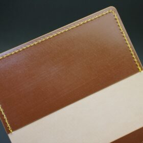 コードバン 名刺入れ(新喜皮革/顔料仕上げ/バーガンディ色) - 画像 (9)