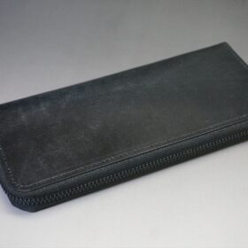 セドウィック社製ブライドルレザー（ブラック色）の長財布