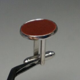 コードバン カフスボタン（ホーウィン社/#2色）/シルバー色金具） - 画像 (5)