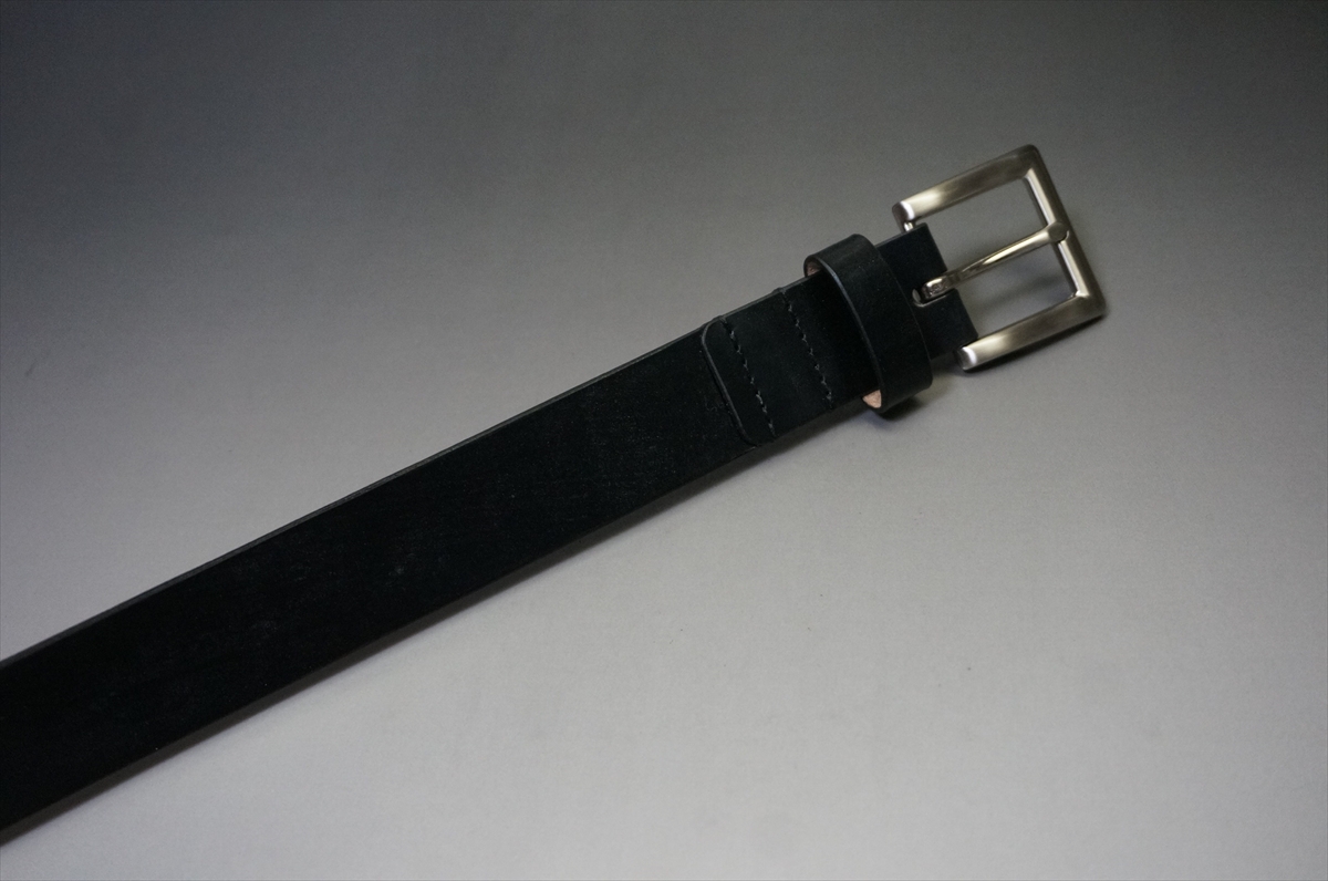 完売御礼!ブライドルレザー ベルト(セドウィック社/ブラック色/30mm幅) - 画像 (5)