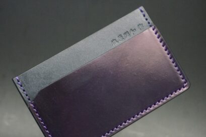 ホーウィン社製シェルコードバンを使用したカードケース