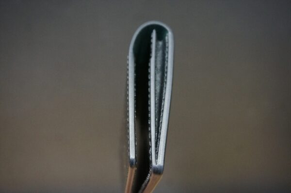 切り目本磨きで仕上げられたコバ