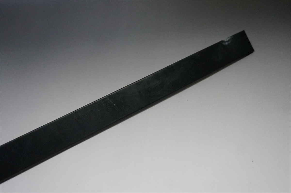 即納品!ブライドルレザー ベルト(特選品/J.ベイカー社/ブラック色/30mm幅) - 画像 (8)