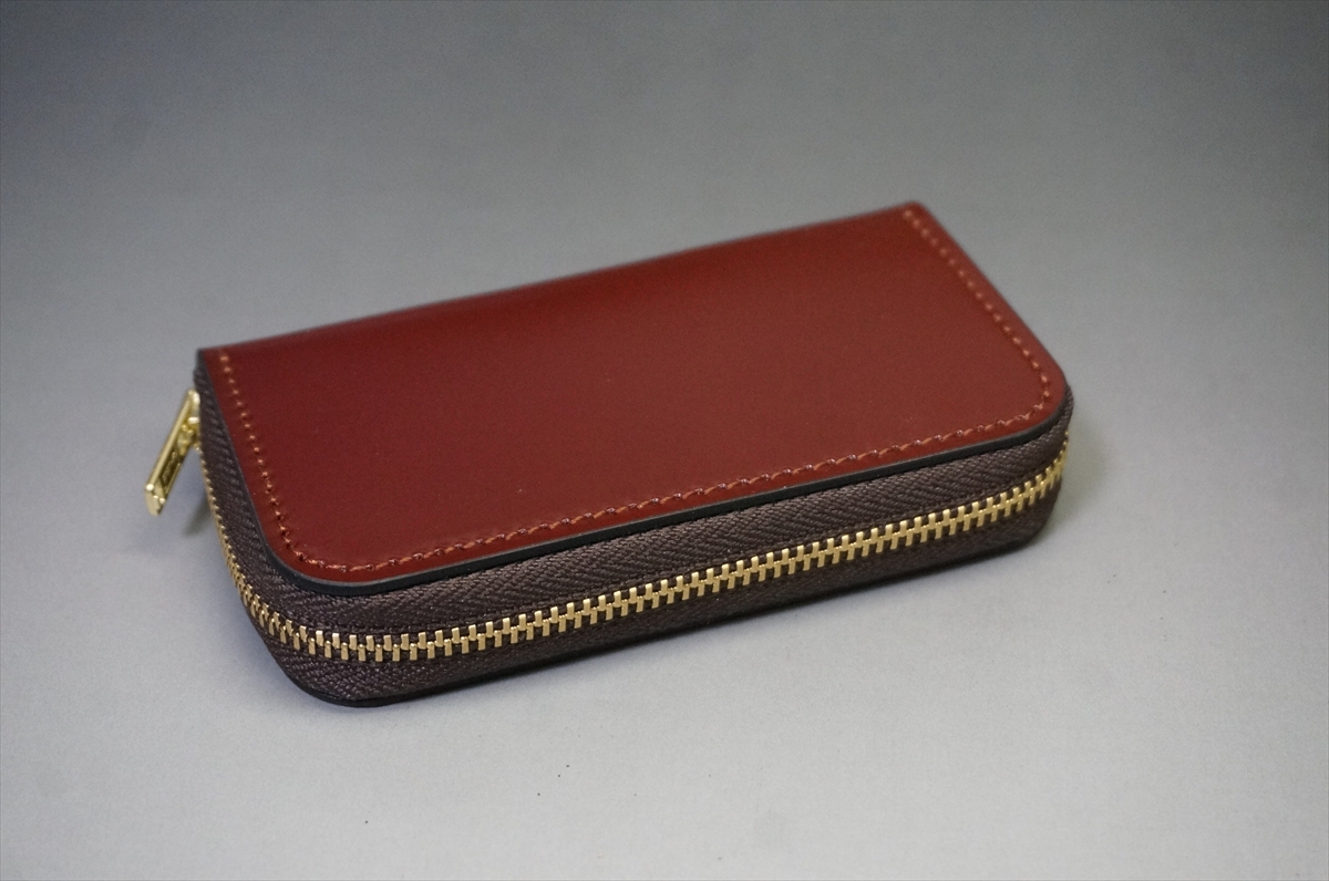 12月2日(火曜日)終了!コードバン キーケース(新喜皮革社/バーガンディ色/4連キー) - 画像 (5)