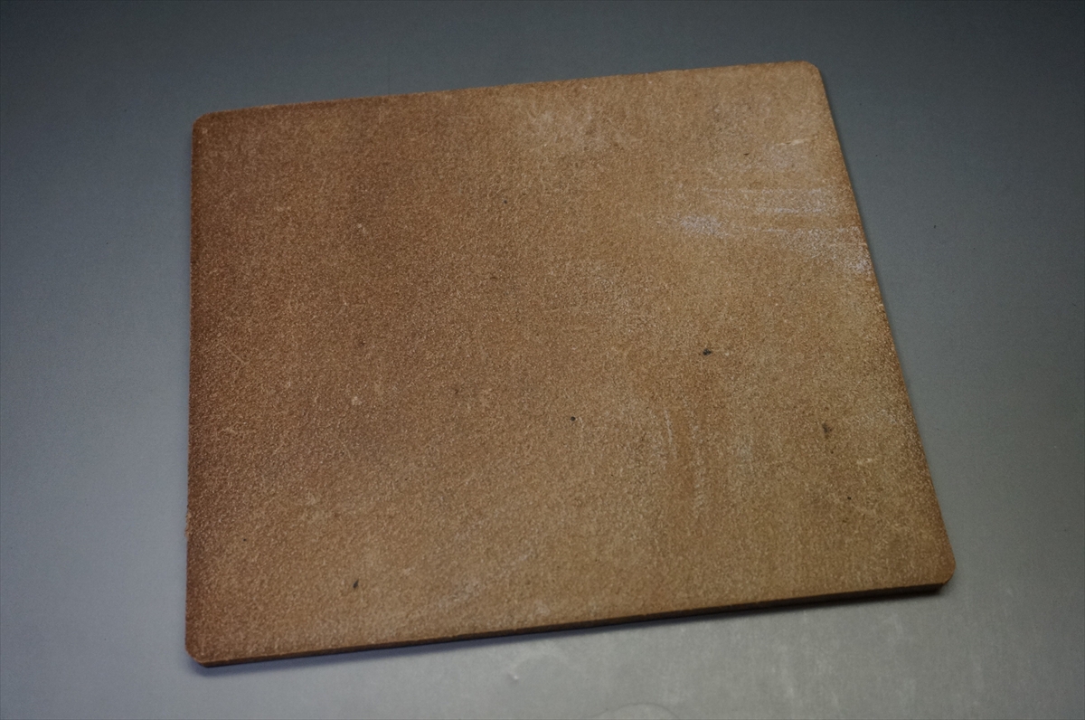 ブライドルレザー マウスパッド(J.ベイカー社/ブラック色) - 画像 (6)