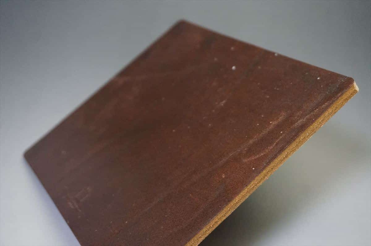 完売御礼!ブライドルレザー マウスパッド(J.ベイカー社/ダークブラウン色) - 画像 (5)