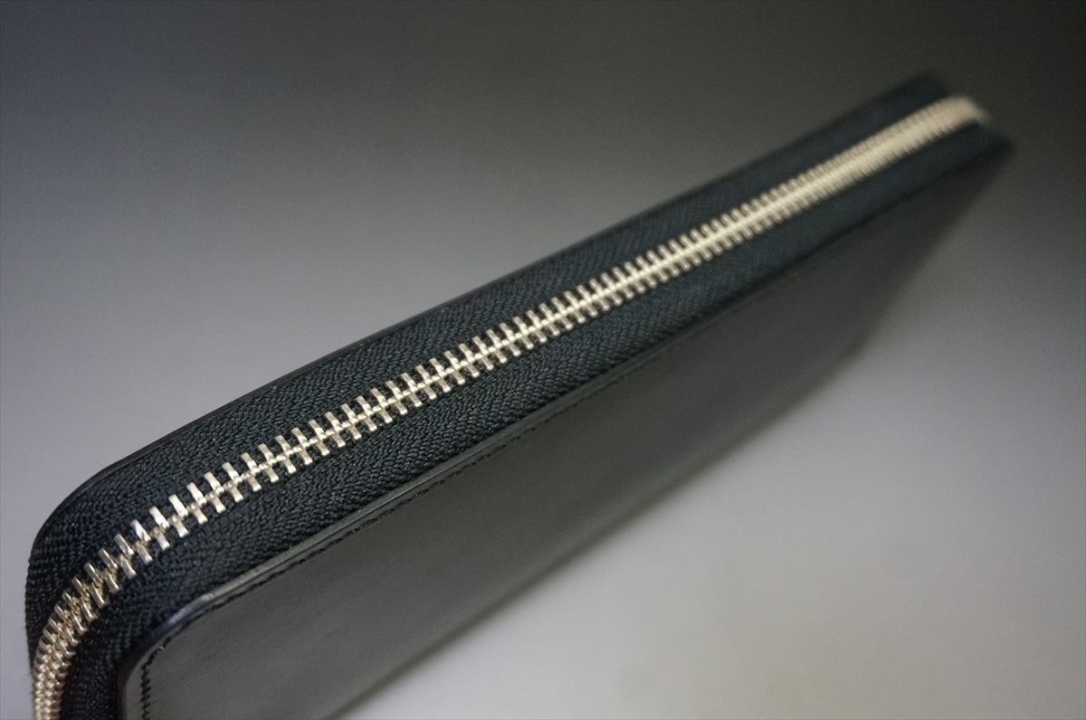 1月18日(日曜日)終了!ブライドルレザー 長財布(J.ベイカー社/ブラック色) - 画像 (4)