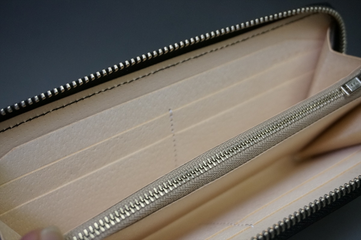 1月18日(日曜日)終了!ブライドルレザー 長財布(J.ベイカー社/ブラック色) - 画像 (11)