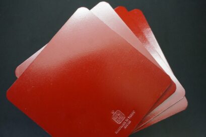 コードバンのコースター