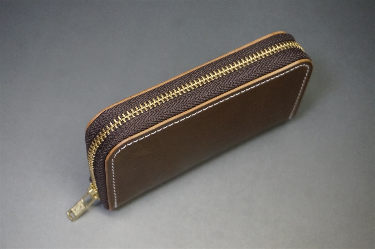 2月17日(火曜日)終了!コードバン ミニ財布(ホーウィン社/バーボン色) - 画像 (4)