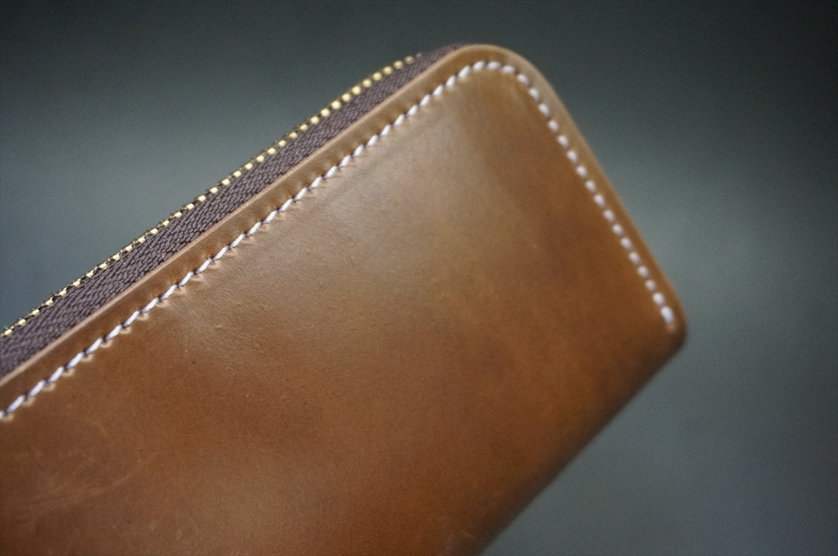 2月17日(火曜日)終了!コードバン ミニ財布(ホーウィン社/バーボン色) - 画像 (3)