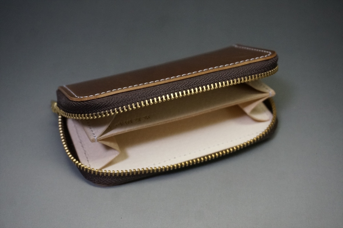 2月17日(火曜日)終了!コードバン ミニ財布(ホーウィン社/バーボン色) - 画像 (6)