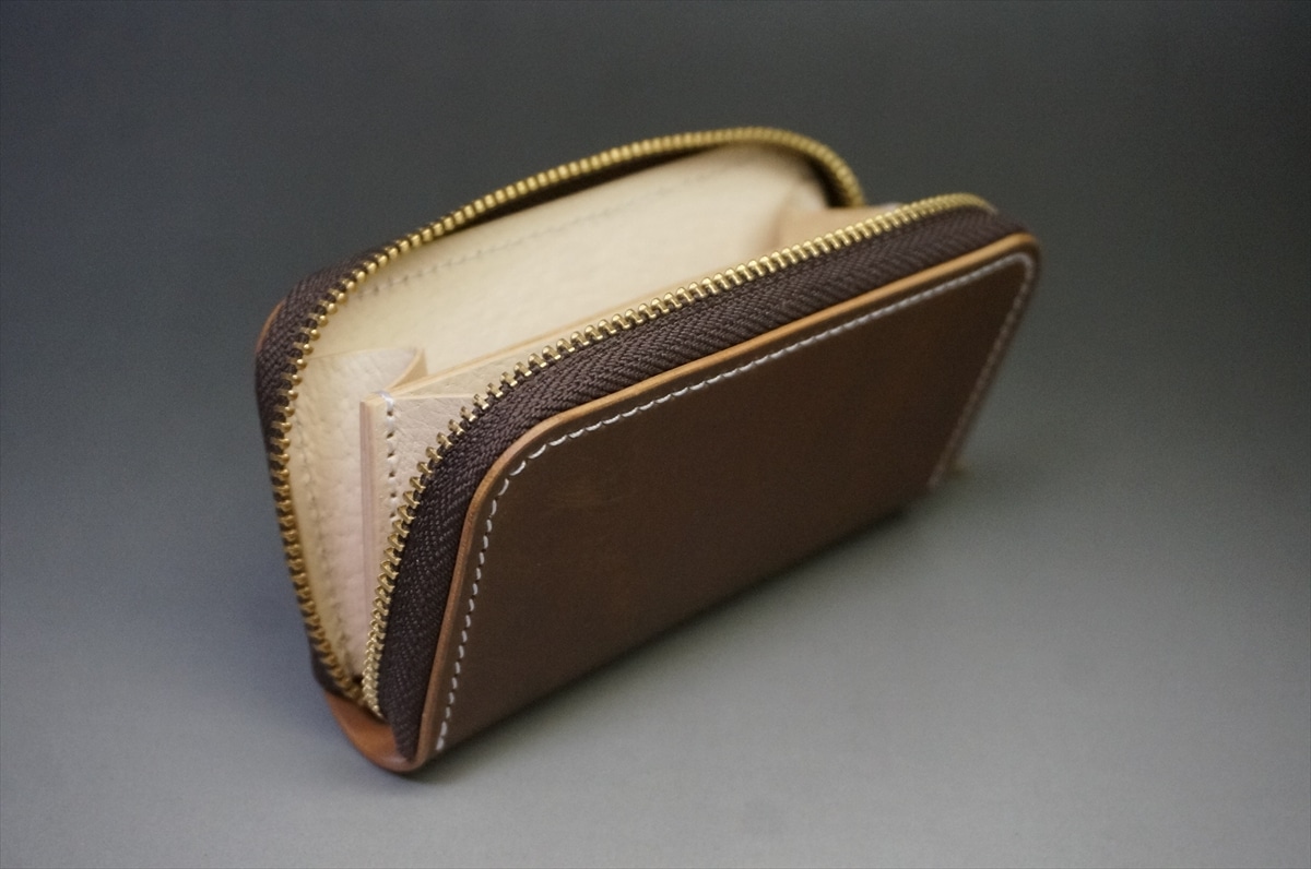 2月17日(火曜日)終了!コードバン ミニ財布(ホーウィン社/バーボン色) - 画像 (8)