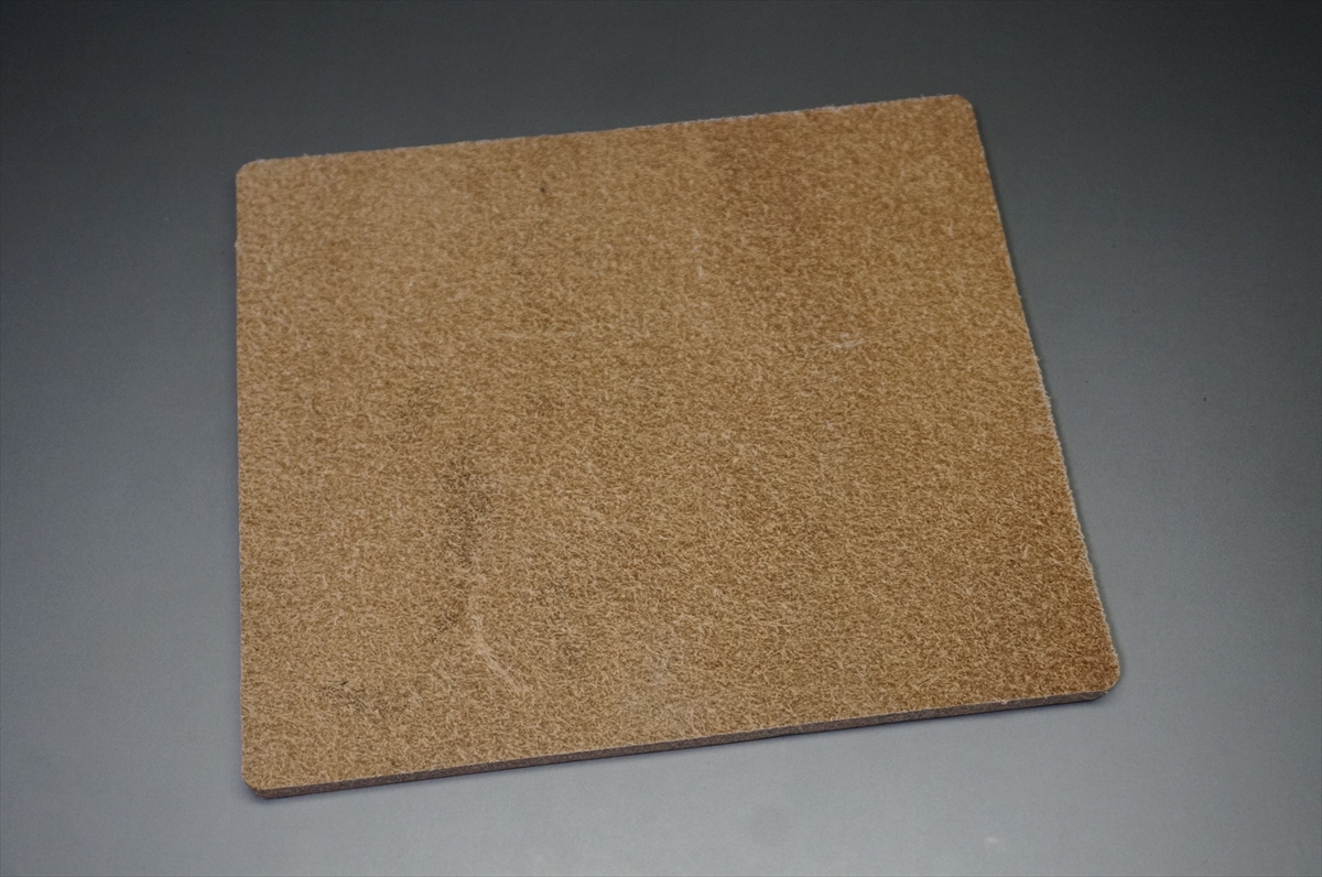 3月1日(日曜日)終了!ブライドルレザー マウスパッド(J.ベイカー社/ブラック色) - 画像 (6)