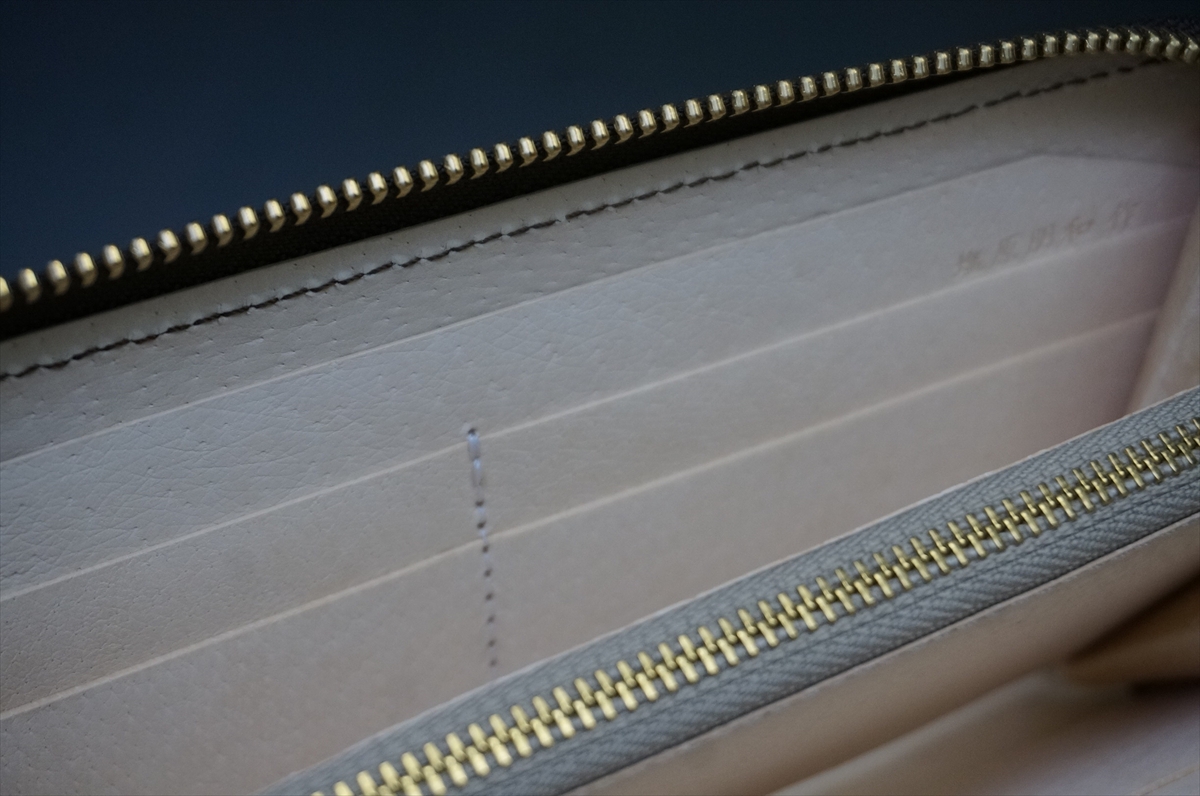 3月2日(月曜日)終了!ブライドルレザー 長財布(J.ベイカー社/ダークブラウン色) - 画像 (11)