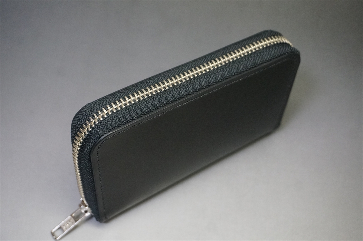コードバン 財布(レーデルオガワ社/ブラック色) - 画像 (3)