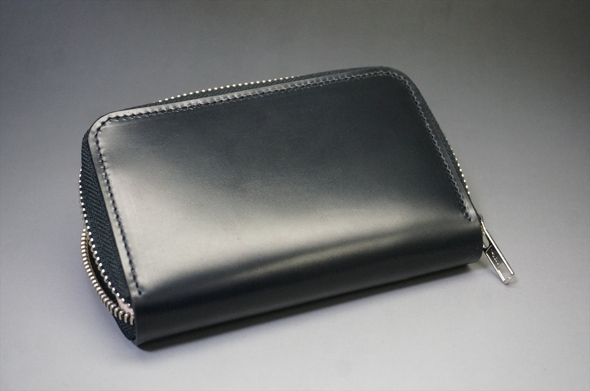 コードバン 財布(レーデルオガワ社/ブラック色) - 画像 (7)