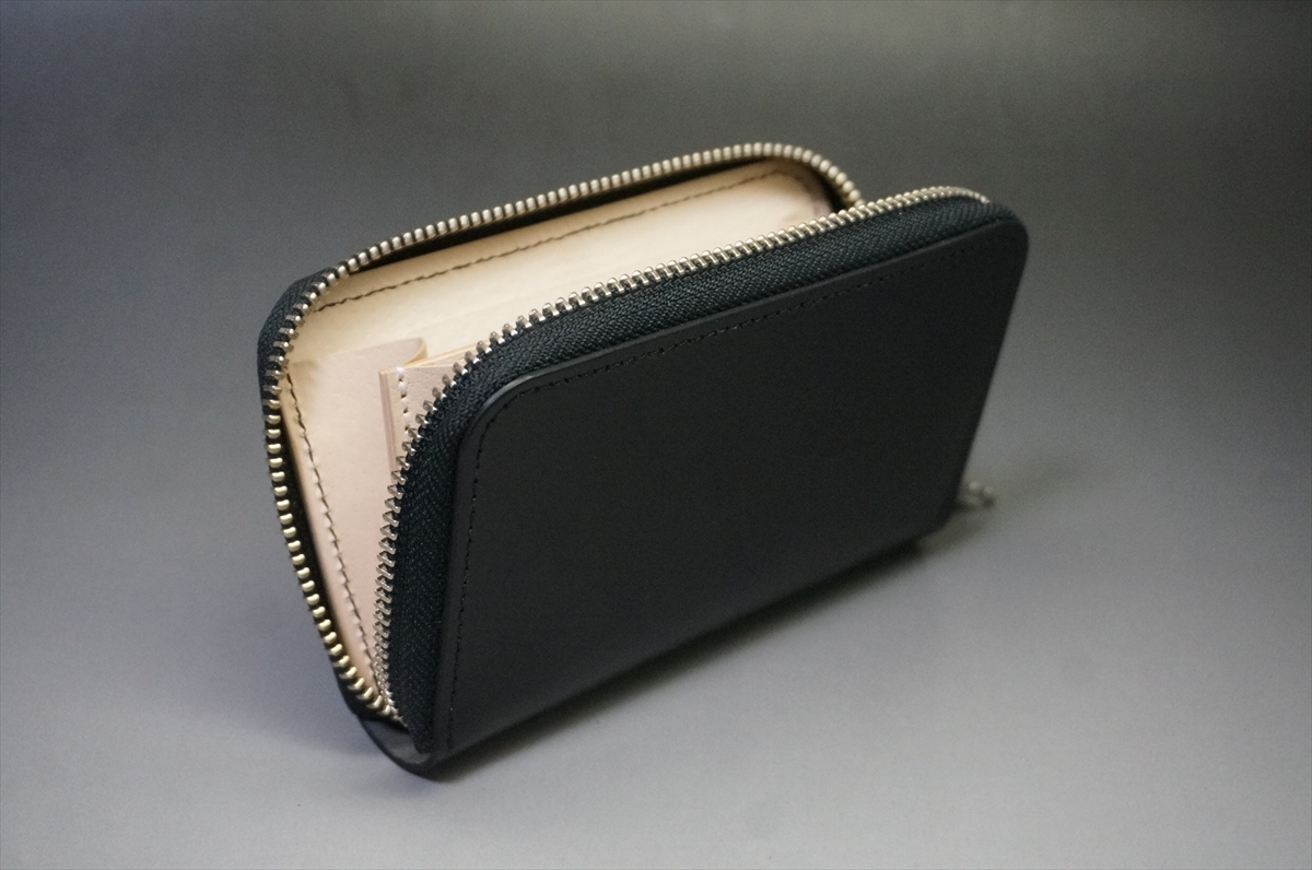 コードバン 財布(レーデルオガワ社/ブラック色) - 画像 (8)