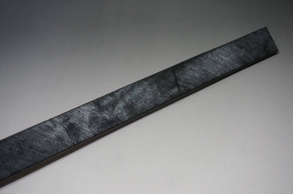 即決お買い得品!ブライドルレザー ベルト(お買い得品/J.ベイカー社/ベンズ側/ブラック色/30mm幅) - 画像 (8)