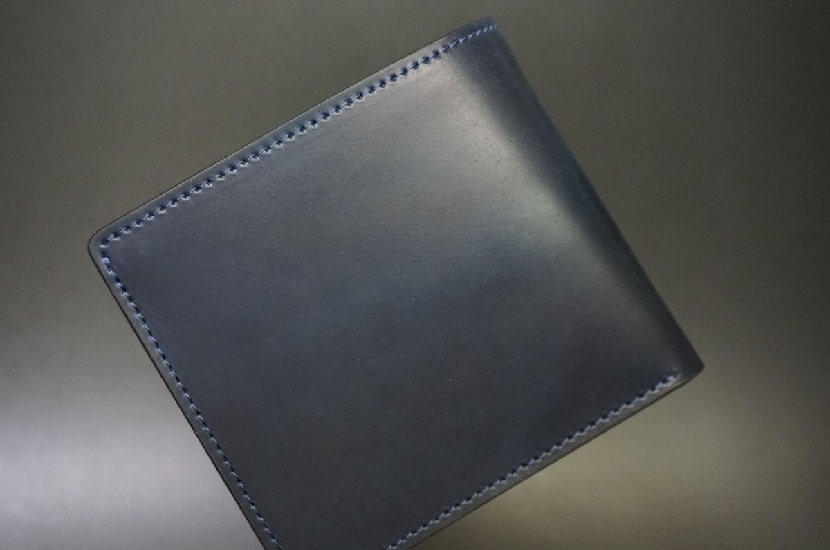 ホーウィン社製シェルコードバンの二つ折り財布